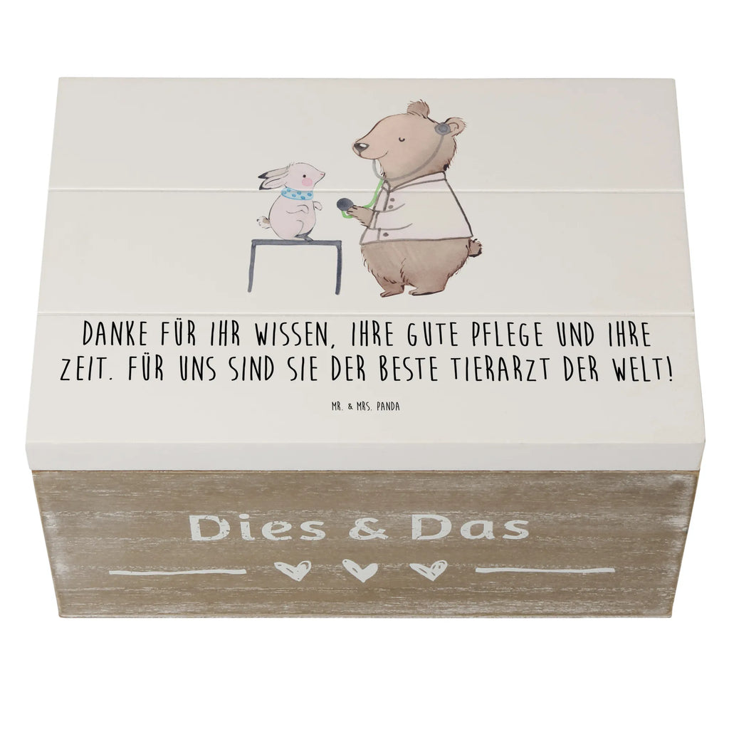 Holzkiste Bester Tierarzt Holzkiste, Kiste, Schatzkiste, Truhe, Schatulle, XXL, Erinnerungsbox, Erinnerungskiste, Dekokiste, Aufbewahrungsbox, Geschenkbox, Geschenkdose