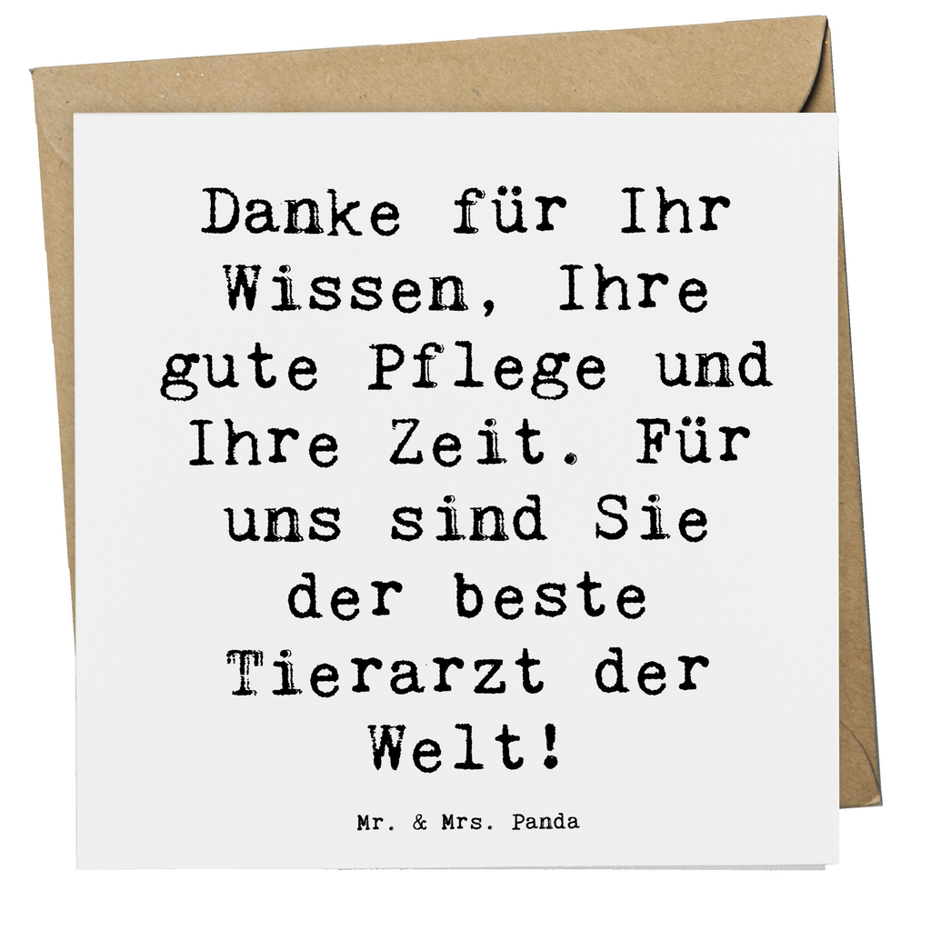 Deluxe Karte Danke für Ihr Wissen, Ihre gute Pflege und Ihre Zeit. Für uns sind Sie der beste Tierarzt der Welt! Karte, Grußkarte, Klappkarte, Einladungskarte, Glückwunschkarte, Hochzeitskarte, Geburtstagskarte, Hochwertige Grußkarte, Hochwertige Klappkarte