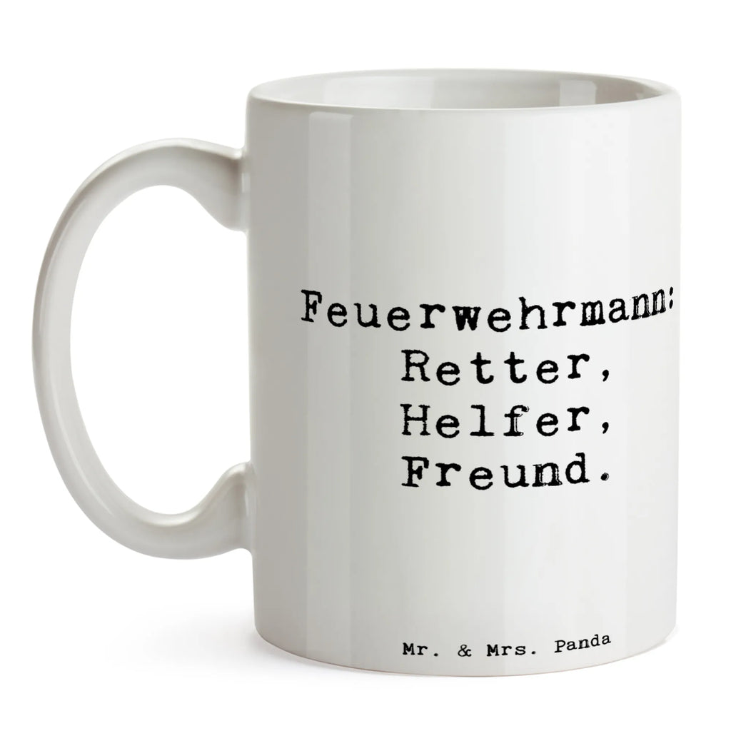 Tasse Spruch Feuerwehrmann Rettungsheld Tasse, Kaffeetasse, Teetasse, Becher, Kaffeebecher, Teebecher, Keramiktasse, Porzellantasse, Büro Tasse, Geschenk Tasse, Tasse Sprüche, Tasse Motive, Kaffeetassen, Tasse bedrucken, Designer Tasse, Cappuccino Tassen, Schöne Teetassen