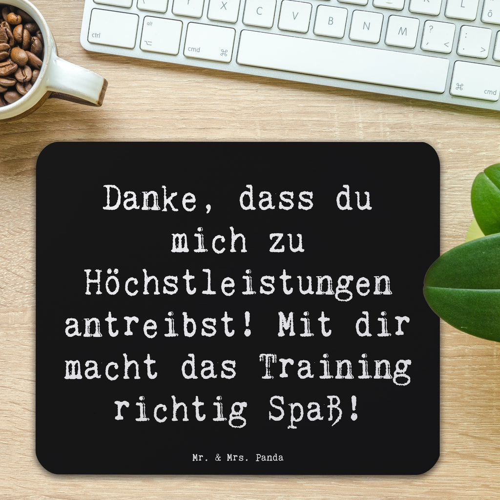 Mauspad Spruch Motivierender Fitness-Trainer Mousepad, Computer zubehör, Büroausstattung, PC Zubehör, Arbeitszimmer, Mauspad, Einzigartiges Mauspad, Designer Mauspad, Mausunterlage, Mauspad Büro