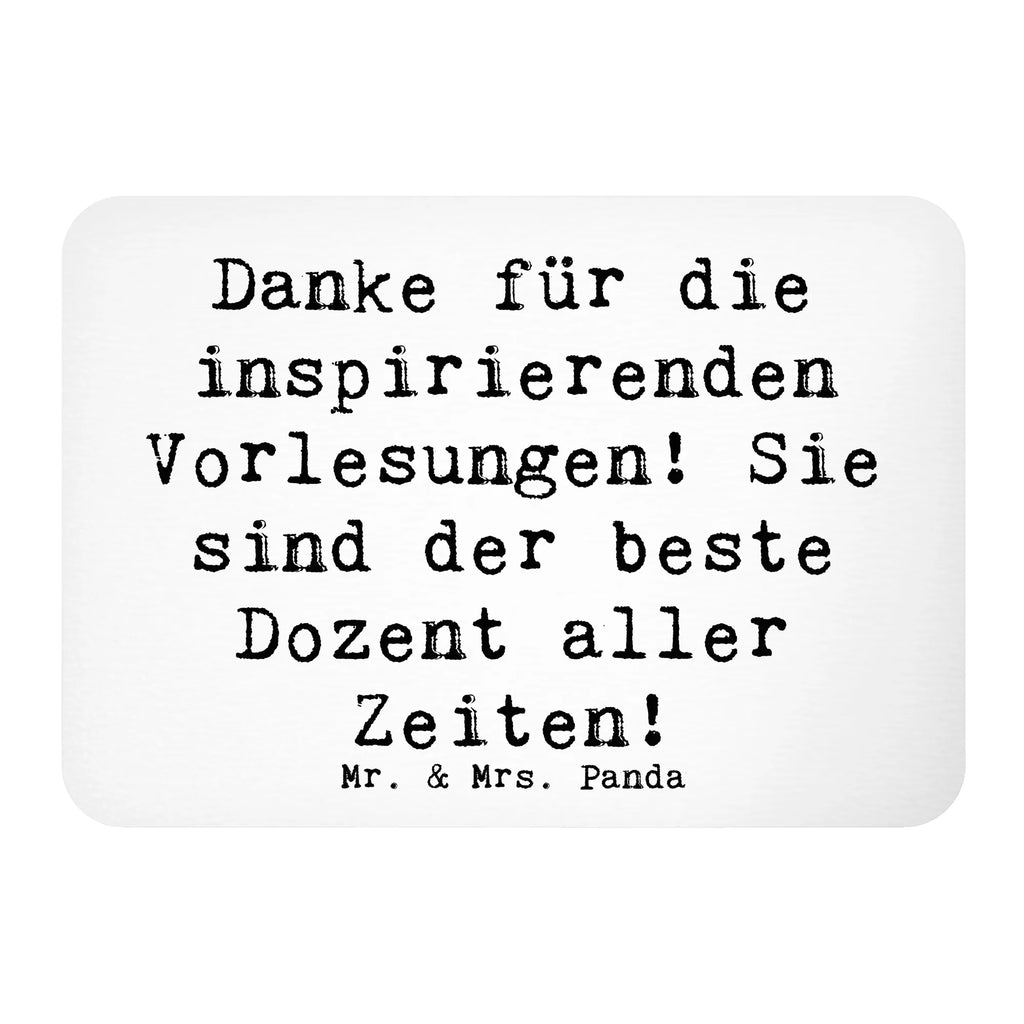 Magnet Danke für die inspirierenden Vorlesungen! Sie sind der beste Dozent aller Zeiten! Kühlschrankmagnet, Pinnwandmagnet, Souvenir Magnet, Motivmagnete, Dekomagnet, Whiteboard Magnet, Notiz Magnet, Kühlschrank Dekoration