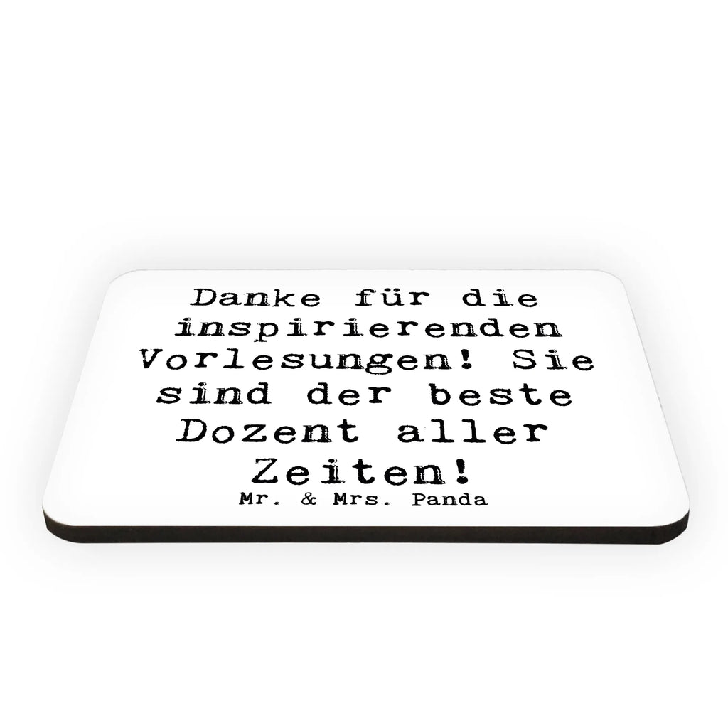 Magnet Danke für die inspirierenden Vorlesungen! Sie sind der beste Dozent aller Zeiten! Kühlschrankmagnet, Pinnwandmagnet, Souvenir Magnet, Motivmagnete, Dekomagnet, Whiteboard Magnet, Notiz Magnet, Kühlschrank Dekoration