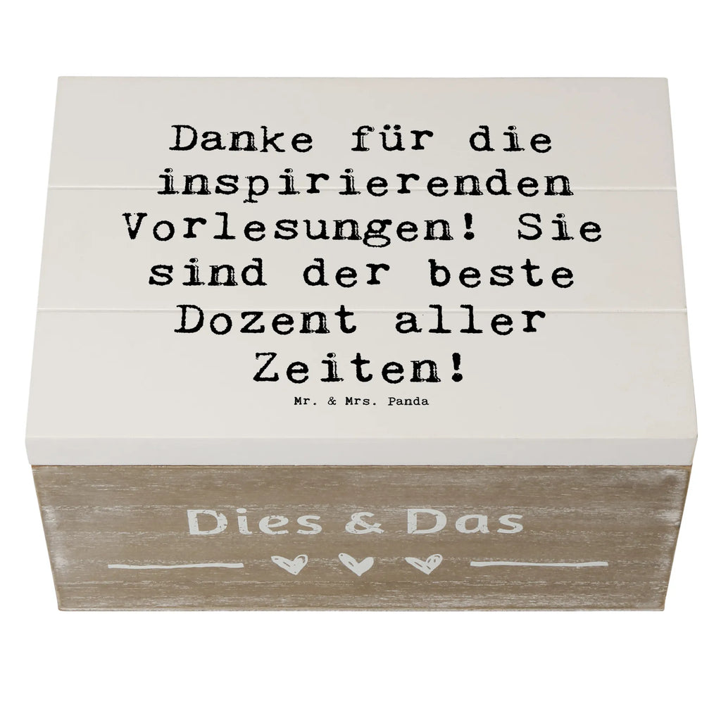 Holzkiste Danke für die inspirierenden Vorlesungen! Sie sind der beste Dozent aller Zeiten! Holzkiste, Kiste, Schatzkiste, Truhe, Schatulle, XXL, Erinnerungsbox, Erinnerungskiste, Dekokiste, Aufbewahrungsbox, Geschenkbox, Geschenkdose