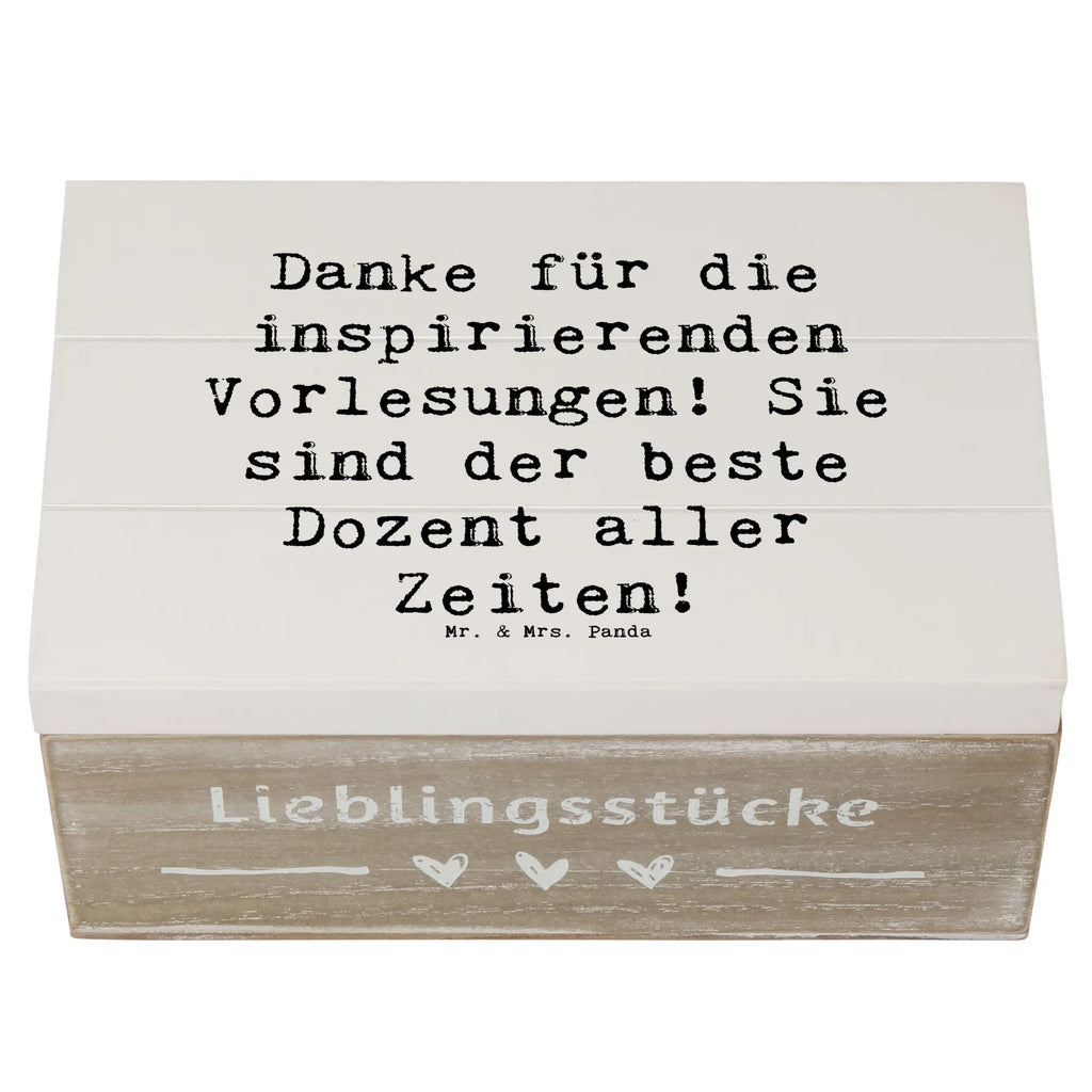 Holzkiste Danke für die inspirierenden Vorlesungen! Sie sind der beste Dozent aller Zeiten! Holzkiste, Kiste, Schatzkiste, Truhe, Schatulle, XXL, Erinnerungsbox, Erinnerungskiste, Dekokiste, Aufbewahrungsbox, Geschenkbox, Geschenkdose