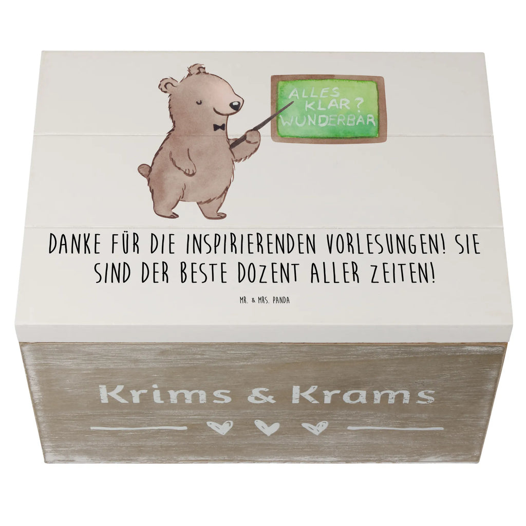 Holzkiste Bester Dozent Holzkiste, Kiste, Schatzkiste, Truhe, Schatulle, XXL, Erinnerungsbox, Erinnerungskiste, Dekokiste, Aufbewahrungsbox, Geschenkbox, Geschenkdose