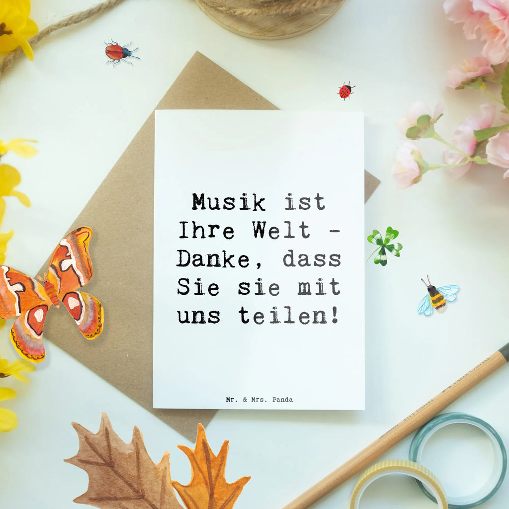 Grußkarte Spruch Musiklehrer Danke Grußkarte, Klappkarte, Einladungskarte, Glückwunschkarte, Hochzeitskarte, Geburtstagskarte, Karte, Ansichtskarten