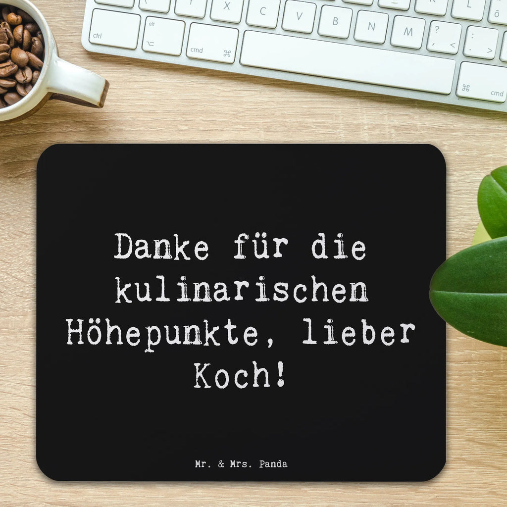 Mauspad Spruch Koch Dankeschön Mousepad, Computer zubehör, Büroausstattung, PC Zubehör, Arbeitszimmer, Mauspad, Einzigartiges Mauspad, Designer Mauspad, Mausunterlage, Mauspad Büro