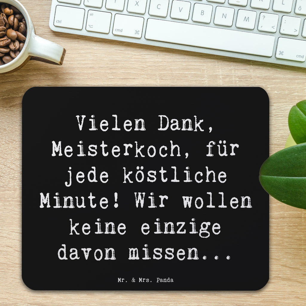 Mauspad Spruch Danke Koch Mousepad, Computer zubehör, Büroausstattung, PC Zubehör, Arbeitszimmer, Mauspad, Einzigartiges Mauspad, Designer Mauspad, Mausunterlage, Mauspad Büro