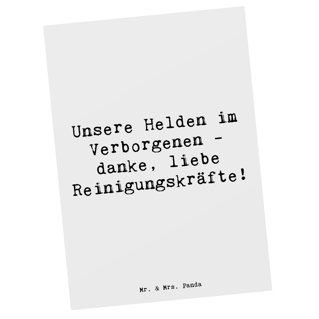 Postkarte Spruch Reinigungskraft Helden Postkarte, Karte, Geschenkkarte, Grußkarte, Einladung, Ansichtskarte, Geburtstagskarte, Einladungskarte, Dankeskarte, Ansichtskarten, Einladung Geburtstag, Einladungskarten Geburtstag