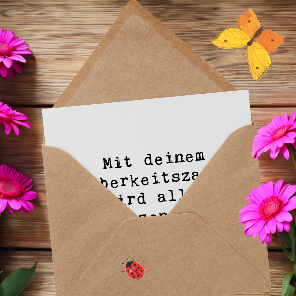 Deluxe Karte Mit deinem Sauberkeitszauber wird alles glänzend und schön. Danke! Karte, Grußkarte, Klappkarte, Einladungskarte, Glückwunschkarte, Hochzeitskarte, Geburtstagskarte, Hochwertige Grußkarte, Hochwertige Klappkarte