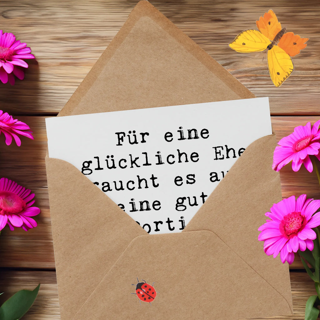 Deluxe Karte Für eine glückliche Ehe braucht es auch eine gute Portion Scherben - Prost beim Polterabend! Karte, Grußkarte, Klappkarte, Einladungskarte, Glückwunschkarte, Hochzeitskarte, Geburtstagskarte, Hochwertige Grußkarte, Hochwertige Klappkarte, Hochzeit, Hochzeitsgeschenk, Ehe, Hochzeitsfeier, Trauung, Trauungsgeschenk, Verlobungsfeier, Verlobungsgeschenk, Hochzeitsgeschenkideen, Hochzeitsgeschenke für Brautpaar