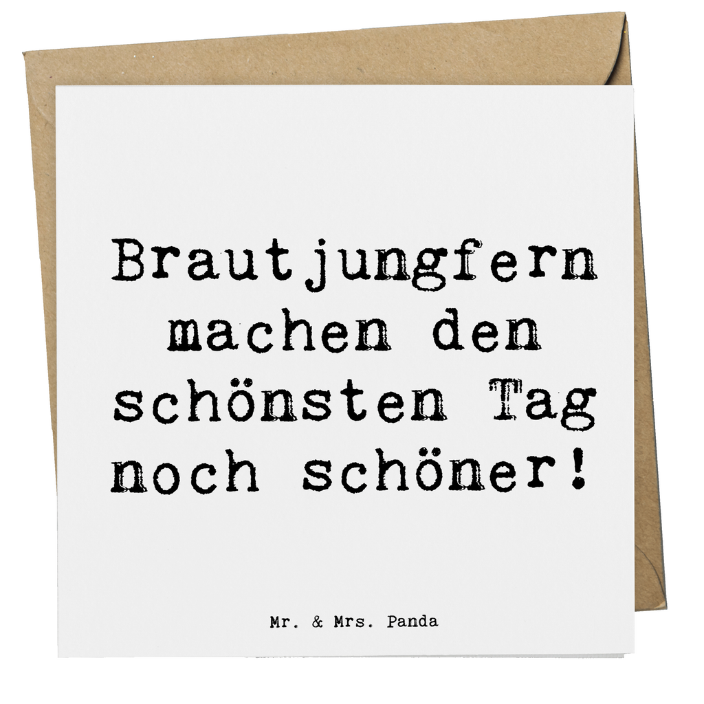 Deluxe Karte Brautjungfern machen den schönsten Tag noch schöner! Karte, Grußkarte, Klappkarte, Einladungskarte, Glückwunschkarte, Hochzeitskarte, Geburtstagskarte, Hochwertige Grußkarte, Hochwertige Klappkarte, Hochzeit, Hochzeitsgeschenk, Ehe, Hochzeitsfeier, Trauung, Trauungsgeschenk, Verlobungsfeier, Verlobungsgeschenk, Hochzeitsgeschenkideen, Hochzeitsgeschenke für Brautpaar