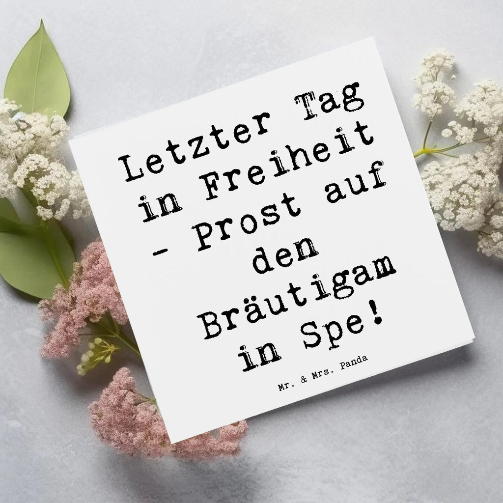 Deluxe Karte Spruch Junggesellenabschied Feier Karte, Grußkarte, Klappkarte, Einladungskarte, Glückwunschkarte, Hochzeitskarte, Geburtstagskarte, Hochwertige Grußkarte, Hochwertige Klappkarte, Hochzeit, Hochzeitsgeschenk, Ehe, Hochzeitsfeier, Trauung, Trauungsgeschenk, Verlobungsfeier, Verlobungsgeschenk, Hochzeitsgeschenkideen, Hochzeitsgeschenke für Brautpaar