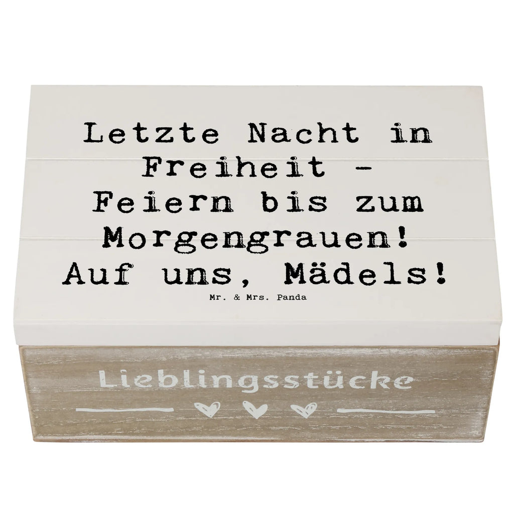 Holzkiste Spruch Junggesellinnenabschied Feiern Holzkiste, Kiste, Schatzkiste, Truhe, Schatulle, XXL, Erinnerungsbox, Erinnerungskiste, Dekokiste, Aufbewahrungsbox, Geschenkbox, Geschenkdose, Hochzeit, Hochzeitsgeschenk, Ehe, Hochzeitsfeier, Trauung, Trauungsgeschenk, Hochzeitskarte, Verlobungsfeier, Verlobungsgeschenk, Hochzeitsgeschenkideen, Hochzeitsgeschenke für Brautpaar