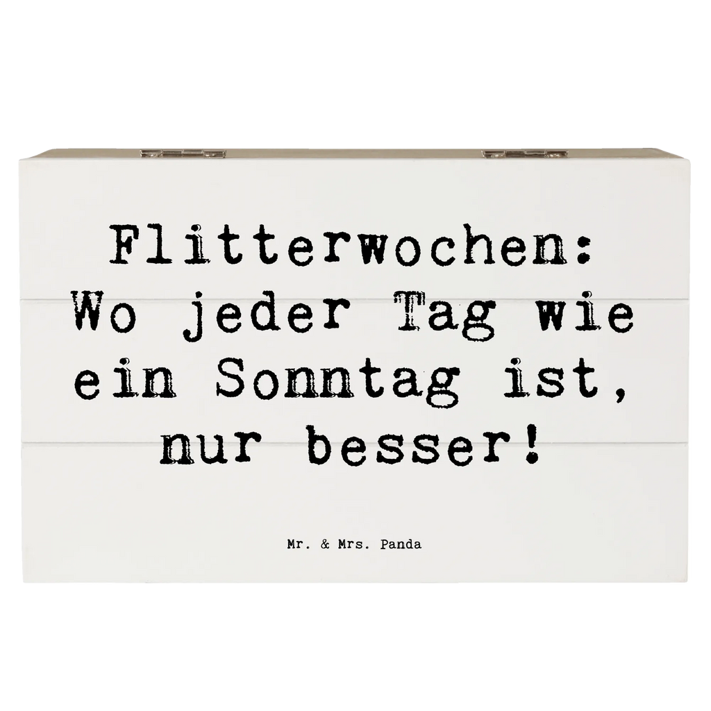 Holzkiste Spruch Flitterwochen-Magie Holzkiste, Kiste, Schatzkiste, Truhe, Schatulle, XXL, Erinnerungsbox, Erinnerungskiste, Dekokiste, Aufbewahrungsbox, Geschenkbox, Geschenkdose, Hochzeit, Hochzeitsgeschenk, Ehe, Hochzeitsfeier, Trauung, Trauungsgeschenk, Hochzeitskarte, Verlobungsfeier, Verlobungsgeschenk, Hochzeitsgeschenkideen, Hochzeitsgeschenke für Brautpaar