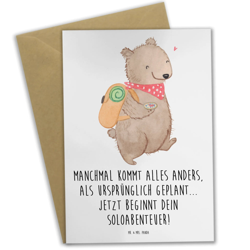 Grußkarte Scheidung Soloabenteuer Grußkarte, Klappkarte, Einladungskarte, Glückwunschkarte, Hochzeitskarte, Geburtstagskarte, Karte, Ansichtskarten, Hochzeit, Hochzeitsgeschenk, Ehe, Hochzeitsfeier, Trauung, Trauungsgeschenk, Verlobungsfeier, Verlobungsgeschenk, Hochzeitsgeschenkideen, Hochzeitsgeschenke für Brautpaar