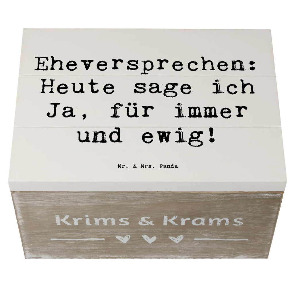 Holzkiste Spruch Eheversprechen für immer Holzkiste, Kiste, Schatzkiste, Truhe, Schatulle, XXL, Erinnerungsbox, Erinnerungskiste, Dekokiste, Aufbewahrungsbox, Geschenkbox, Geschenkdose, Hochzeit, Hochzeitsgeschenk, Ehe, Hochzeitsfeier, Trauung, Trauungsgeschenk, Hochzeitskarte, Verlobungsfeier, Verlobungsgeschenk, Hochzeitsgeschenkideen, Hochzeitsgeschenke für Brautpaar