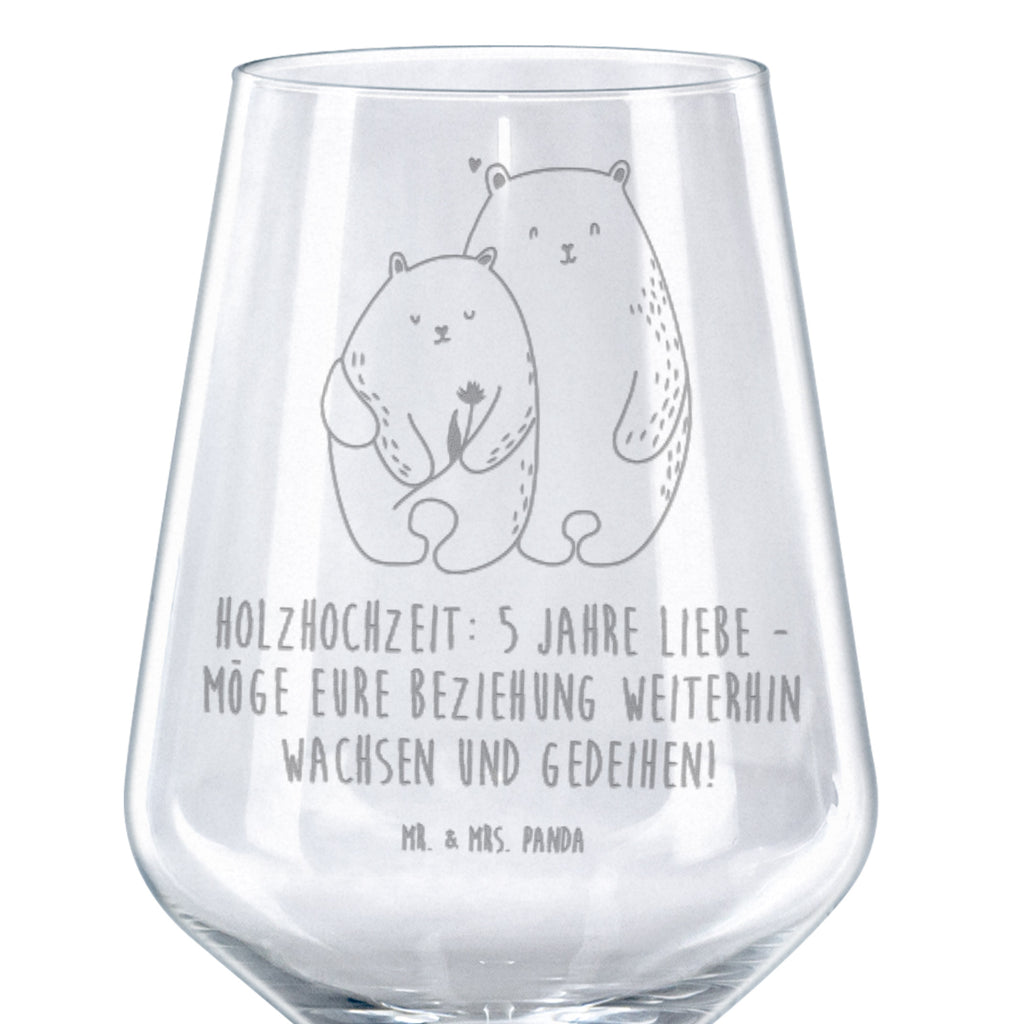 Rotwein Glas Holzhochzeit: 5 Jahre Liebe - Möge eure Beziehung weiterhin wachsen und gedeihen! Rotweinglas, Weinglas, Rotwein Glas, Weinglas mit Gravur, Geschenk für Weinliebhaber, Spülmaschinenfeste Weingläser, Hochwertige Weinaccessoires, Hochzeit, Hochzeitsgeschenk, Ehe, Hochzeitsfeier, Trauung, Trauungsgeschenk, Hochzeitskarte, Verlobungsfeier, Verlobungsgeschenk, Hochzeitsgeschenkideen, Hochzeitsgeschenke für Brautpaar