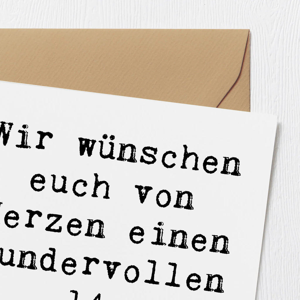 Deluxe Karte Spruch 14. Hochzeitstag Elfenbeinhochzeit Karte, Grußkarte, Klappkarte, Einladungskarte, Glückwunschkarte, Hochzeitskarte, Geburtstagskarte, Hochwertige Grußkarte, Hochwertige Klappkarte, Hochzeit, Hochzeitsgeschenk, Ehe, Hochzeitsfeier, Trauung, Trauungsgeschenk, Verlobungsfeier, Verlobungsgeschenk, Hochzeitsgeschenkideen, Hochzeitsgeschenke für Brautpaar