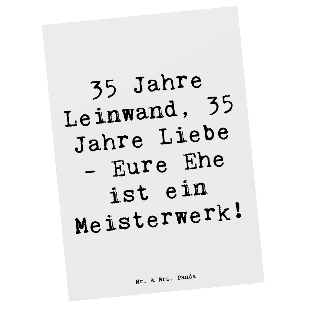 Postkarte Spruch 35. Hochzeitstag Leinwandhochzeit Postkarte, Karte, Geschenkkarte, Grußkarte, Einladung, Ansichtskarte, Geburtstagskarte, Einladungskarte, Dankeskarte, Ansichtskarten, Einladung Geburtstag, Einladungskarten Geburtstag, Hochzeit, Hochzeitsgeschenk, Ehe, Hochzeitsfeier, Trauung, Trauungsgeschenk, Hochzeitskarte, Verlobungsfeier, Verlobungsgeschenk, Hochzeitsgeschenkideen, Hochzeitsgeschenke für Brautpaar