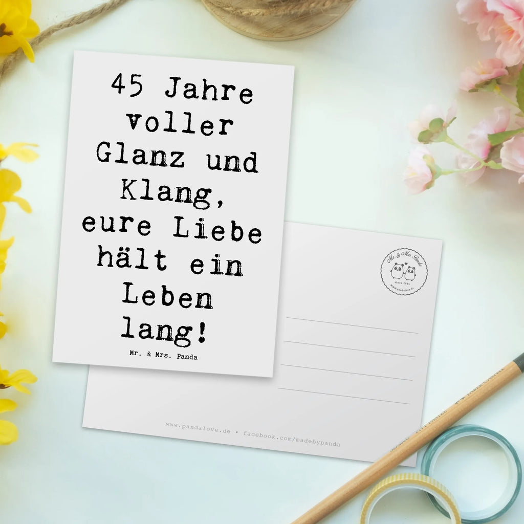 Postkarte Spruch 45. Hochzeitstag Messinghochzeit Postkarte, Karte, Geschenkkarte, Grußkarte, Einladung, Ansichtskarte, Geburtstagskarte, Einladungskarte, Dankeskarte, Ansichtskarten, Einladung Geburtstag, Einladungskarten Geburtstag, Hochzeit, Hochzeitsgeschenk, Ehe, Hochzeitsfeier, Trauung, Trauungsgeschenk, Hochzeitskarte, Verlobungsfeier, Verlobungsgeschenk, Hochzeitsgeschenkideen, Hochzeitsgeschenke für Brautpaar