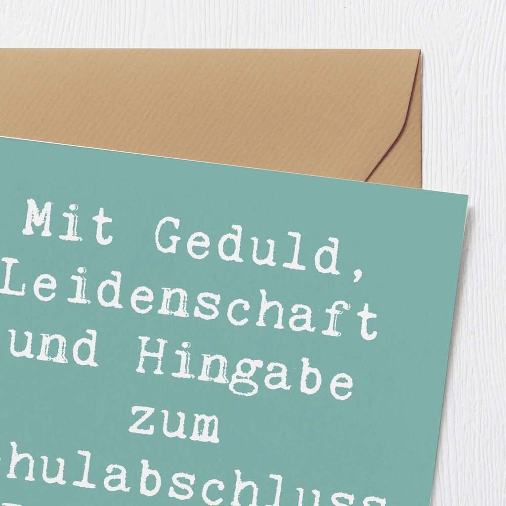 Deluxe Karte Spruch Danke Lehrer Karte, Grußkarte, Klappkarte, Einladungskarte, Glückwunschkarte, Hochzeitskarte, Geburtstagskarte, Hochwertige Grußkarte, Hochwertige Klappkarte