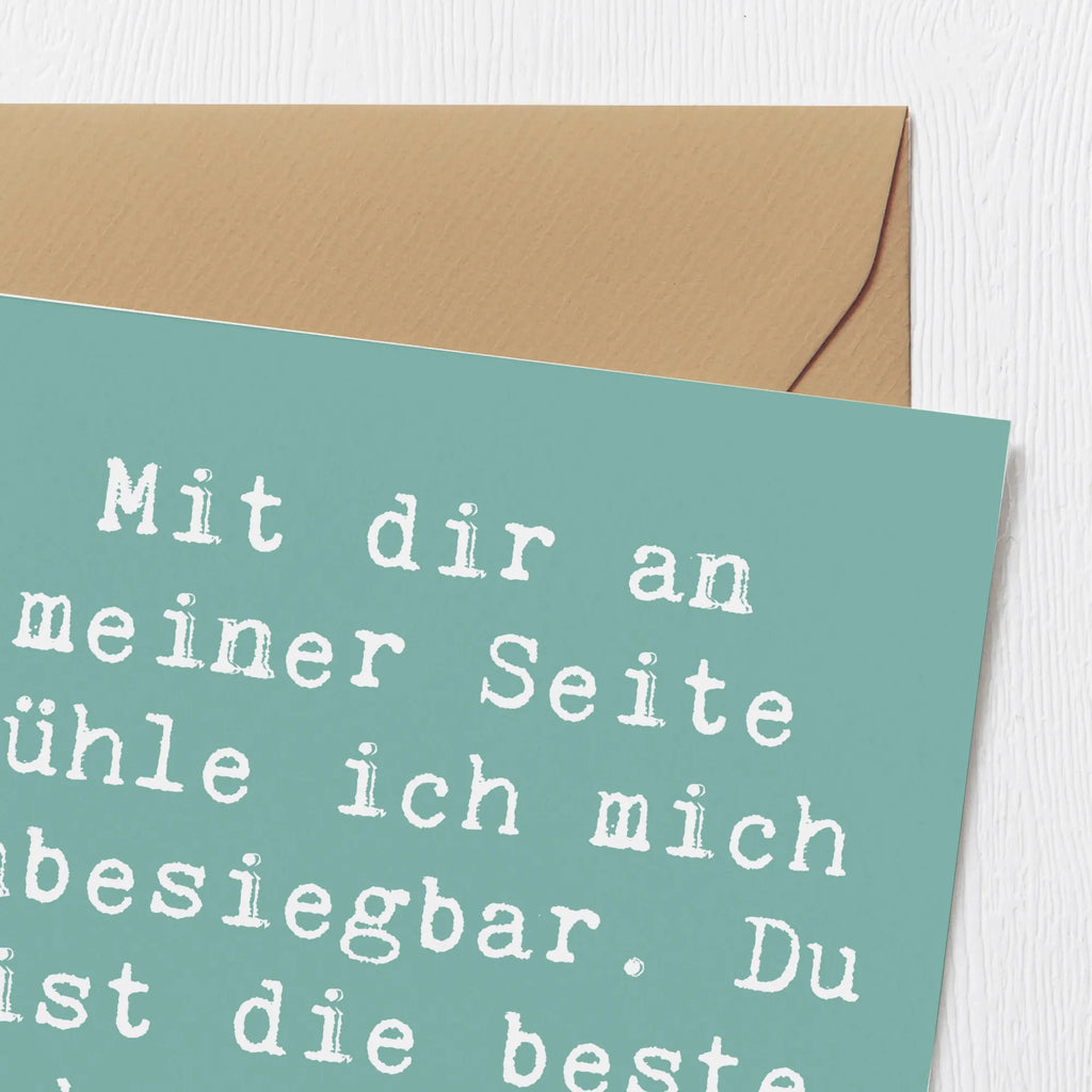 Deluxe Karte Spruch Beste Schwester Karte, Grußkarte, Klappkarte, Einladungskarte, Glückwunschkarte, Hochzeitskarte, Geburtstagskarte, Hochwertige Grußkarte, Hochwertige Klappkarte