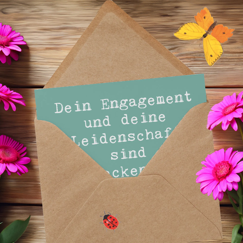 Deluxe Karte Spruch Großartiger Trainer Karte, Grußkarte, Klappkarte, Einladungskarte, Glückwunschkarte, Hochzeitskarte, Geburtstagskarte, Hochwertige Grußkarte, Hochwertige Klappkarte