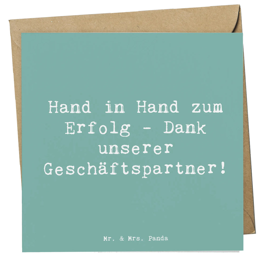 Deluxe Karte Spruch Erfolg Geschäftspartner Karte, Grußkarte, Klappkarte, Einladungskarte, Glückwunschkarte, Hochzeitskarte, Geburtstagskarte, Hochwertige Grußkarte, Hochwertige Klappkarte