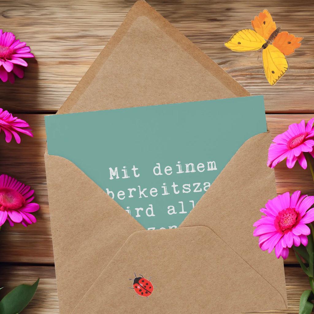 Deluxe Karte Mit deinem Sauberkeitszauber wird alles glänzend und schön. Danke! Karte, Grußkarte, Klappkarte, Einladungskarte, Glückwunschkarte, Hochzeitskarte, Geburtstagskarte, Hochwertige Grußkarte, Hochwertige Klappkarte