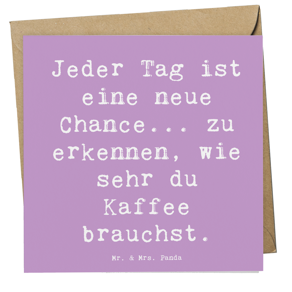 Deluxe Karte Spruch Motivation und Kaffee Karte, Grußkarte, Klappkarte, Einladungskarte, Glückwunschkarte, Hochzeitskarte, Geburtstagskarte, Hochwertige Grußkarte, Hochwertige Klappkarte