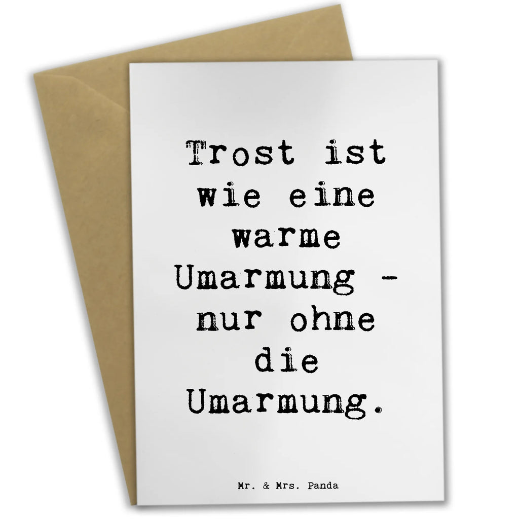 Grußkarte Spruch Trost Umarmung Grußkarte, Klappkarte, Einladungskarte, Glückwunschkarte, Hochzeitskarte, Geburtstagskarte, Karte, Ansichtskarten