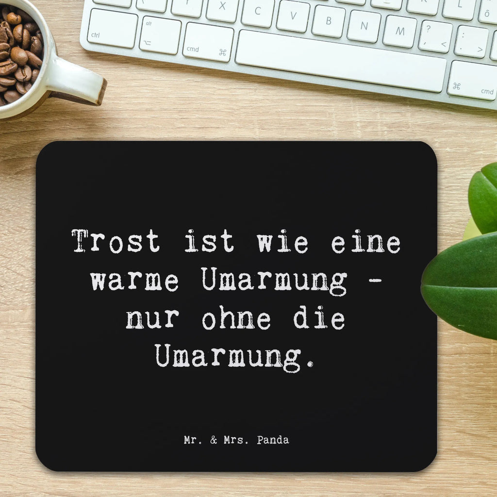 Mauspad Spruch Trost Umarmung Mousepad, Computer zubehör, Büroausstattung, PC Zubehör, Arbeitszimmer, Mauspad, Einzigartiges Mauspad, Designer Mauspad, Mausunterlage, Mauspad Büro