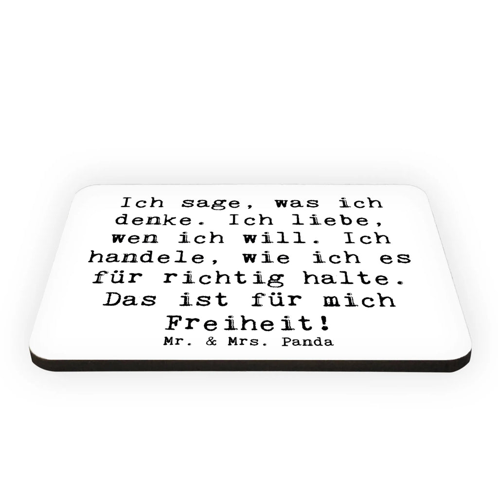 Magnet Spruch Freiheit Leben Kühlschrankmagnet, Pinnwandmagnet, Souvenir Magnet, Motivmagnete, Dekomagnet, Whiteboard Magnet, Notiz Magnet, Kühlschrank Dekoration