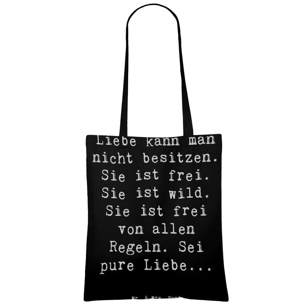 Tragetasche Spruch Liebe und Freiheit Beuteltasche, Beutel, Einkaufstasche, Jutebeutel, Stoffbeutel, Tasche, Shopper, Umhängetasche, Strandtasche, Schultertasche, Stofftasche, Tragetasche, Badetasche, Jutetasche, Einkaufstüte, Laptoptasche