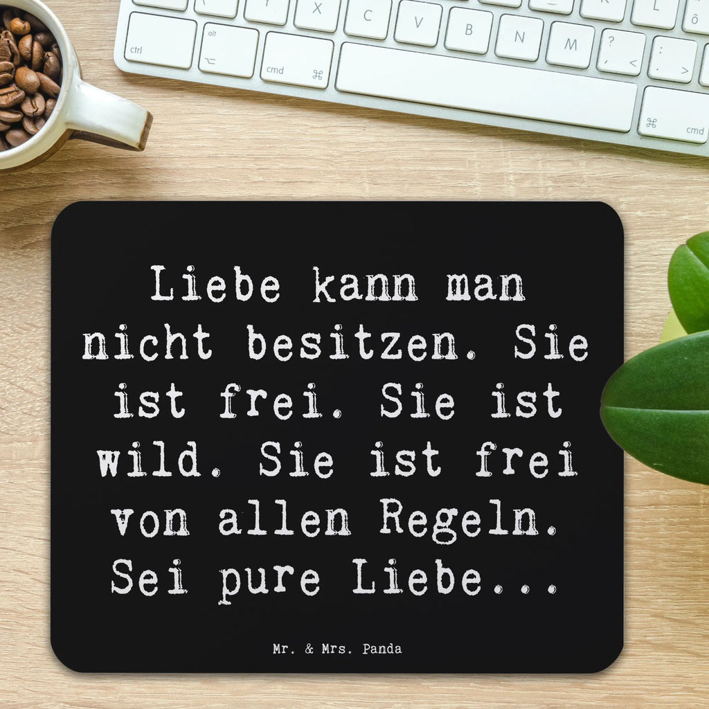 Mauspad Spruch Liebe und Freiheit Mousepad, Computer zubehör, Büroausstattung, PC Zubehör, Arbeitszimmer, Mauspad, Einzigartiges Mauspad, Designer Mauspad, Mausunterlage, Mauspad Büro