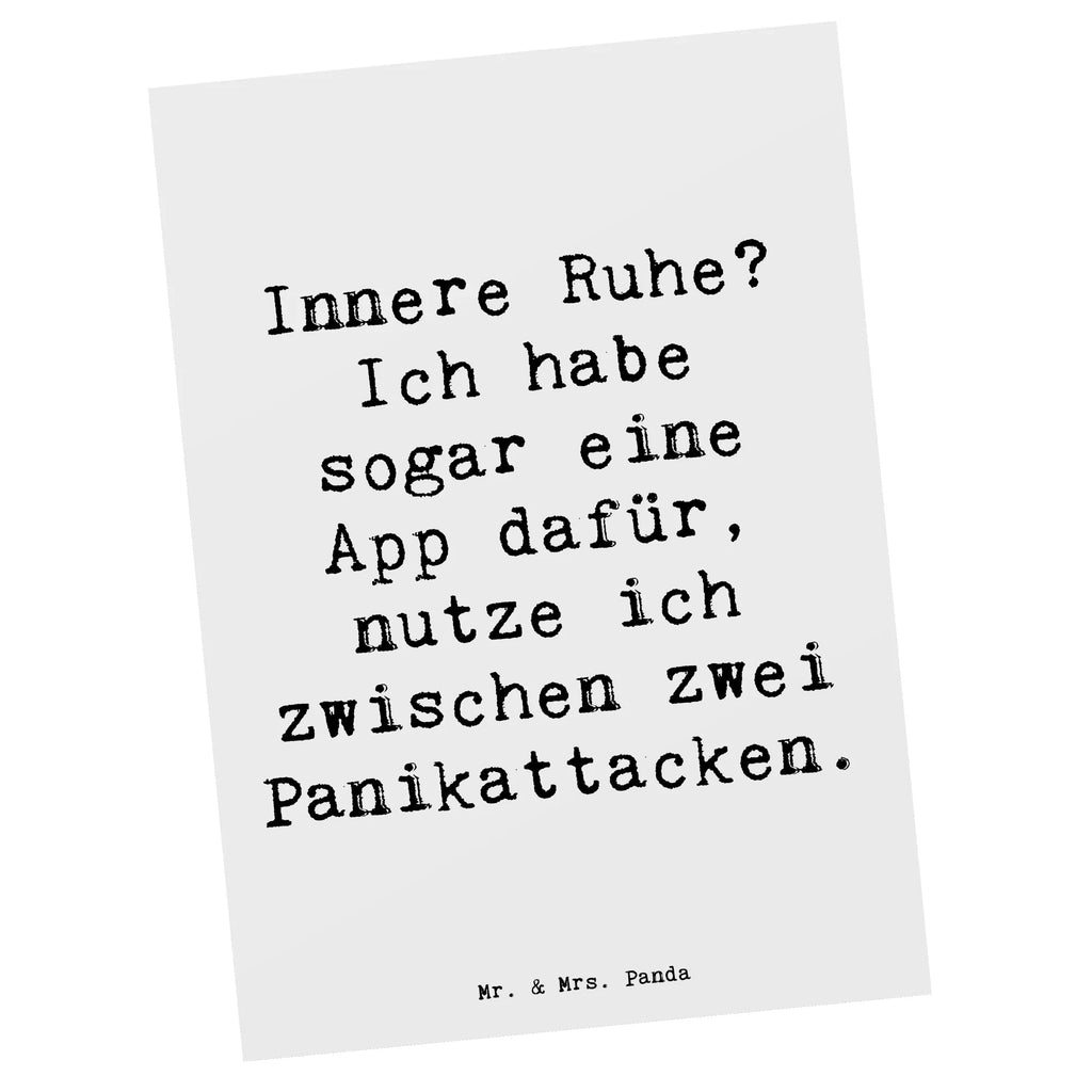 Postkarte Spruch Innere Ruhe Postkarte, Karte, Geschenkkarte, Grußkarte, Einladung, Ansichtskarte, Geburtstagskarte, Einladungskarte, Dankeskarte, Ansichtskarten, Einladung Geburtstag, Einladungskarten Geburtstag