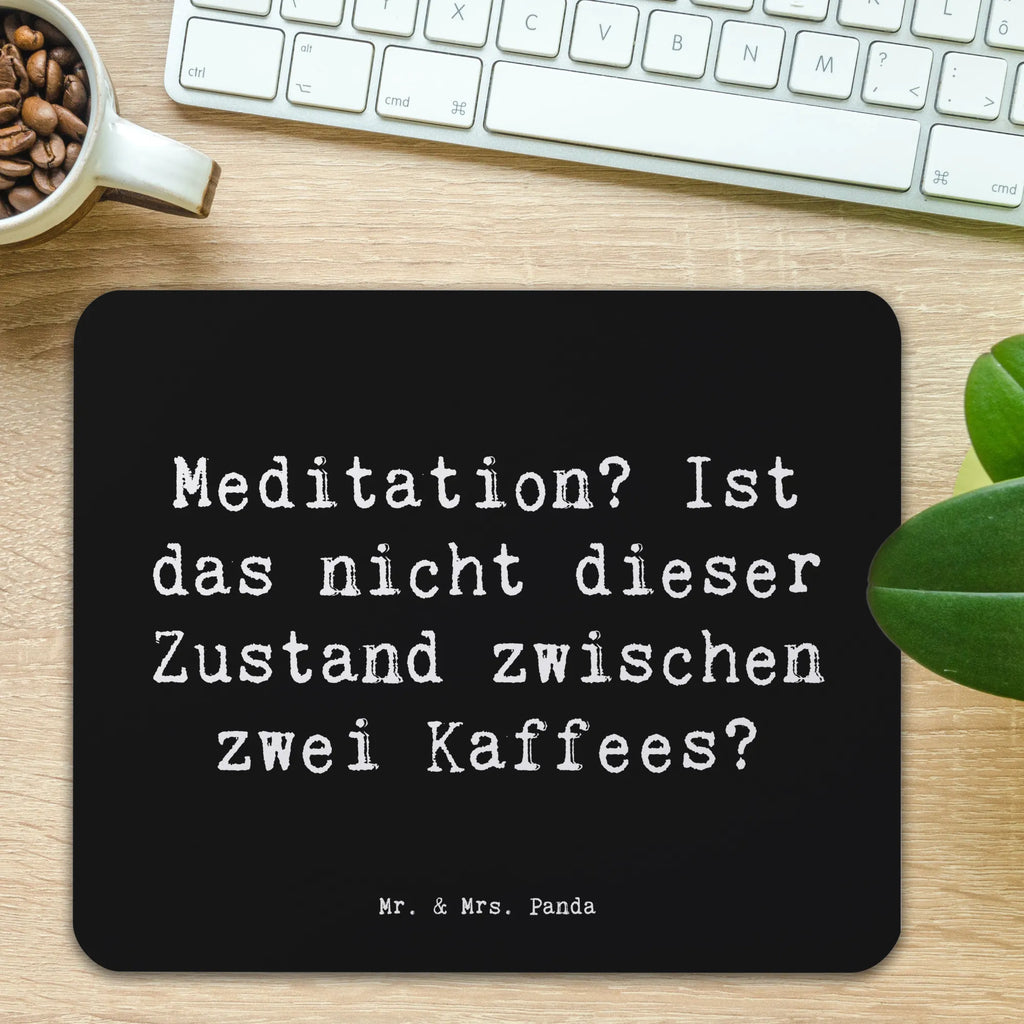 Mauspad Spruch Innere Ruhe Kaffee Mousepad, Computer zubehör, Büroausstattung, PC Zubehör, Arbeitszimmer, Mauspad, Einzigartiges Mauspad, Designer Mauspad, Mausunterlage, Mauspad Büro