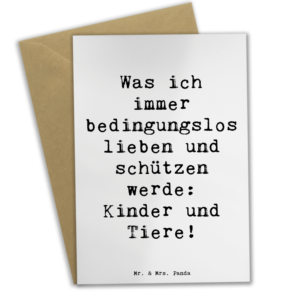 Grußkarte Spruch Schutz für Kinder Grußkarte, Klappkarte, Einladungskarte, Glückwunschkarte, Hochzeitskarte, Geburtstagskarte, Karte, Ansichtskarten