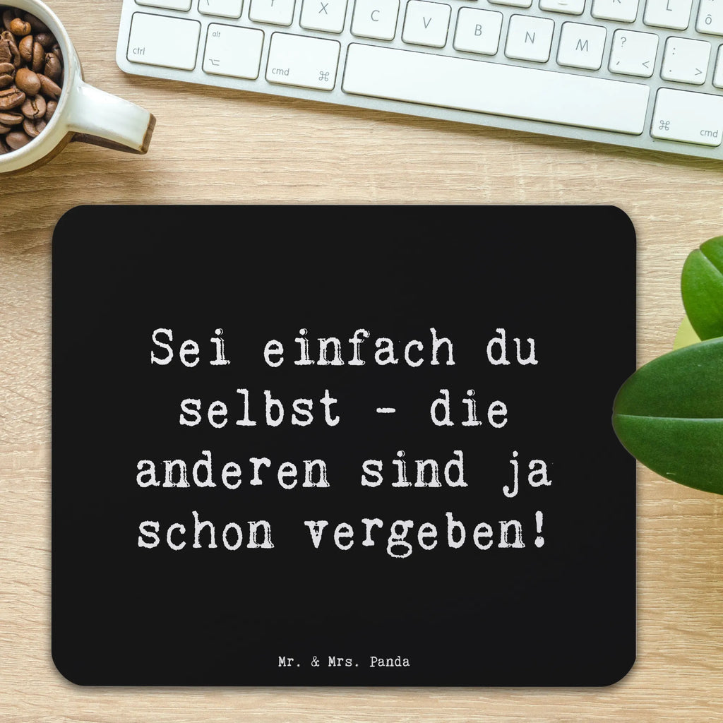 Mauspad Spruch Selbstakzeptanz Einzigartig Mousepad, Computer zubehör, Büroausstattung, PC Zubehör, Arbeitszimmer, Mauspad, Einzigartiges Mauspad, Designer Mauspad, Mausunterlage, Mauspad Büro