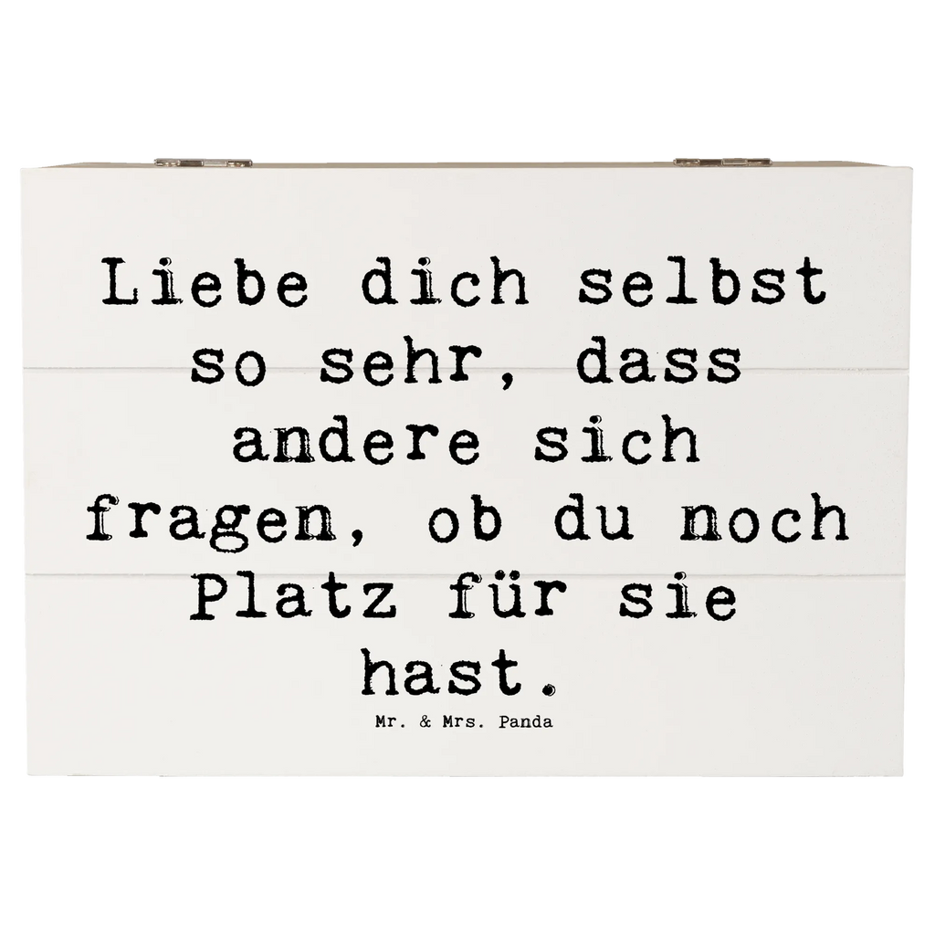 Holzkiste Spruch Selbstakzeptanz Liebe Holzkiste, Kiste, Schatzkiste, Truhe, Schatulle, XXL, Erinnerungsbox, Erinnerungskiste, Dekokiste, Aufbewahrungsbox, Geschenkbox, Geschenkdose