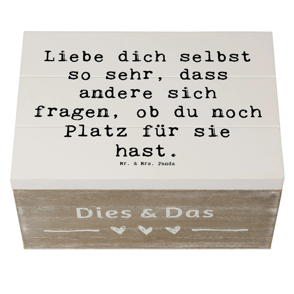 Holzkiste Spruch Selbstakzeptanz Liebe Holzkiste, Kiste, Schatzkiste, Truhe, Schatulle, XXL, Erinnerungsbox, Erinnerungskiste, Dekokiste, Aufbewahrungsbox, Geschenkbox, Geschenkdose