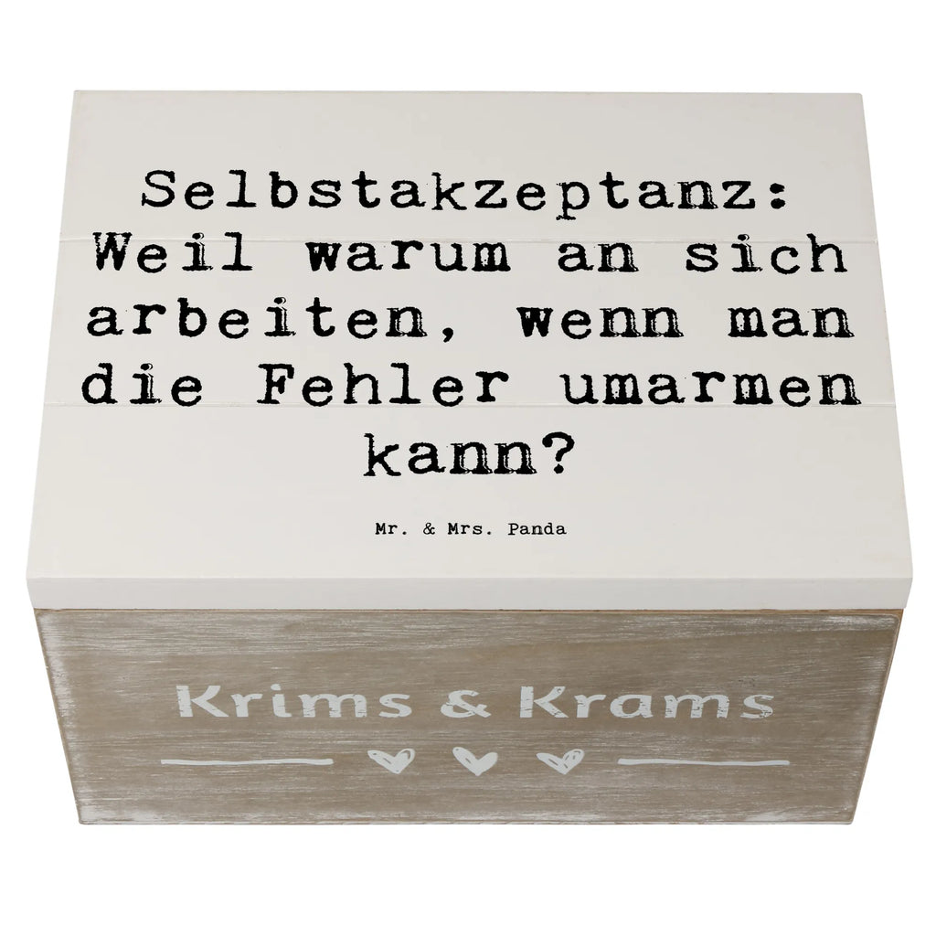 Holzkiste Spruch Selbstakzeptanz Umarmen Holzkiste, Kiste, Schatzkiste, Truhe, Schatulle, XXL, Erinnerungsbox, Erinnerungskiste, Dekokiste, Aufbewahrungsbox, Geschenkbox, Geschenkdose