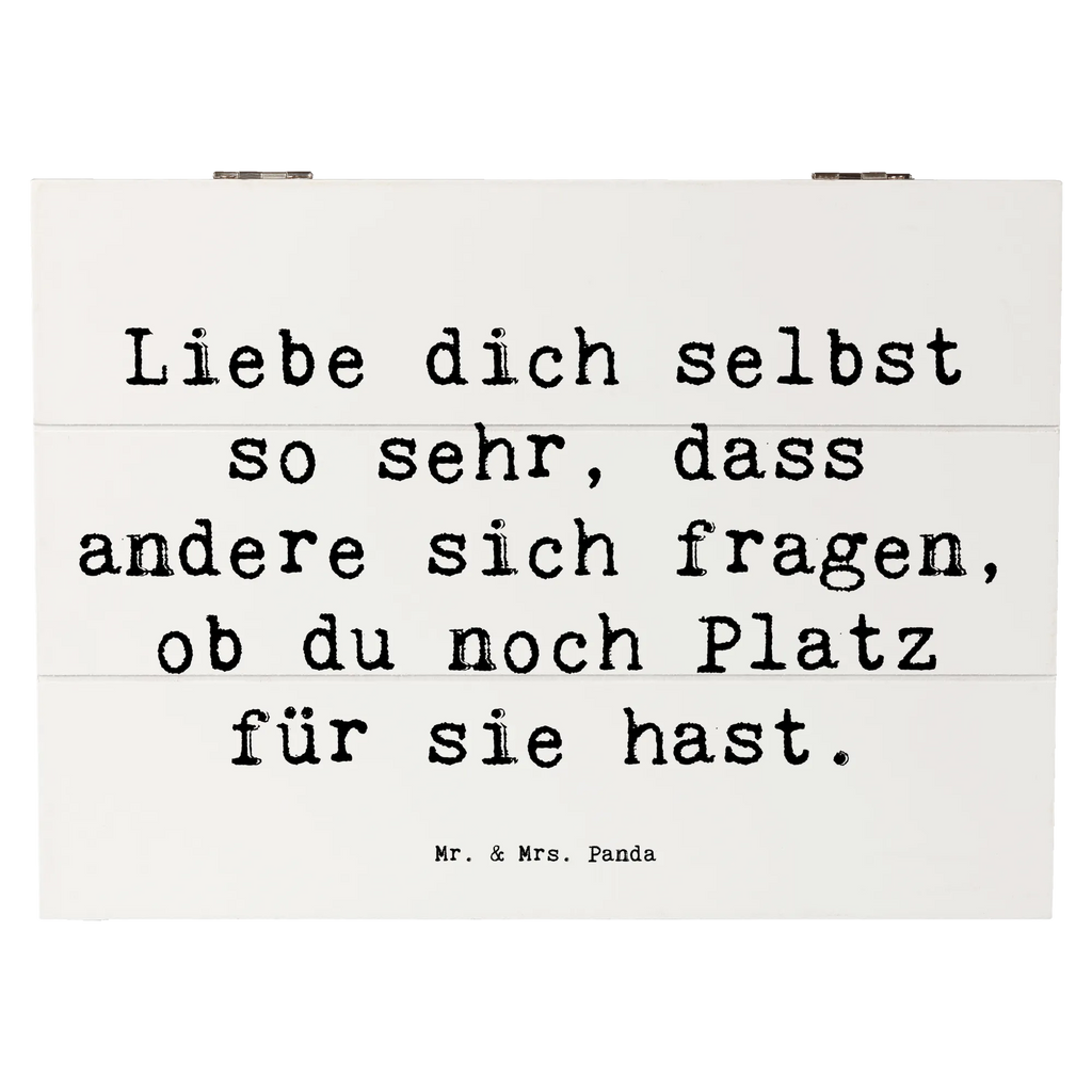 Holzkiste Spruch Selbstakzeptanz Liebe Holzkiste, Kiste, Schatzkiste, Truhe, Schatulle, XXL, Erinnerungsbox, Erinnerungskiste, Dekokiste, Aufbewahrungsbox, Geschenkbox, Geschenkdose