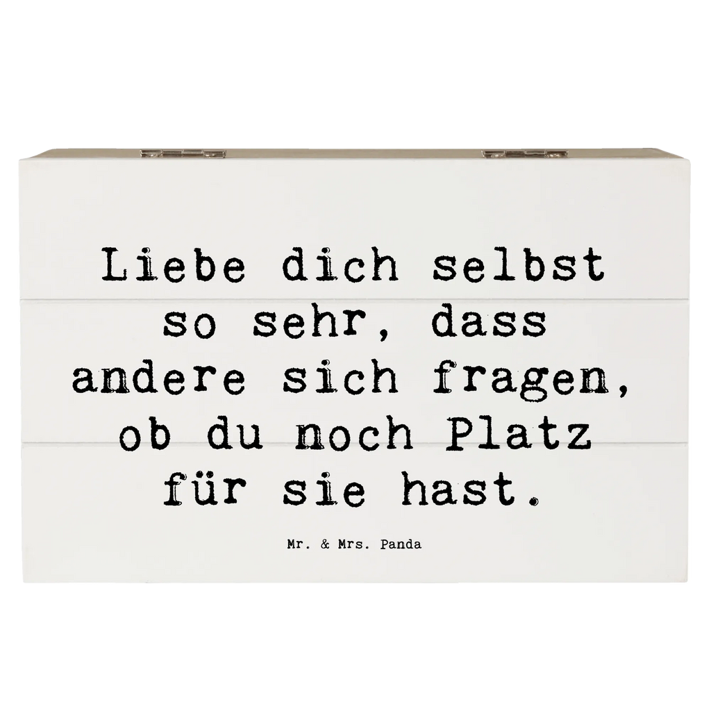 Holzkiste Spruch Selbstakzeptanz Liebe Holzkiste, Kiste, Schatzkiste, Truhe, Schatulle, XXL, Erinnerungsbox, Erinnerungskiste, Dekokiste, Aufbewahrungsbox, Geschenkbox, Geschenkdose