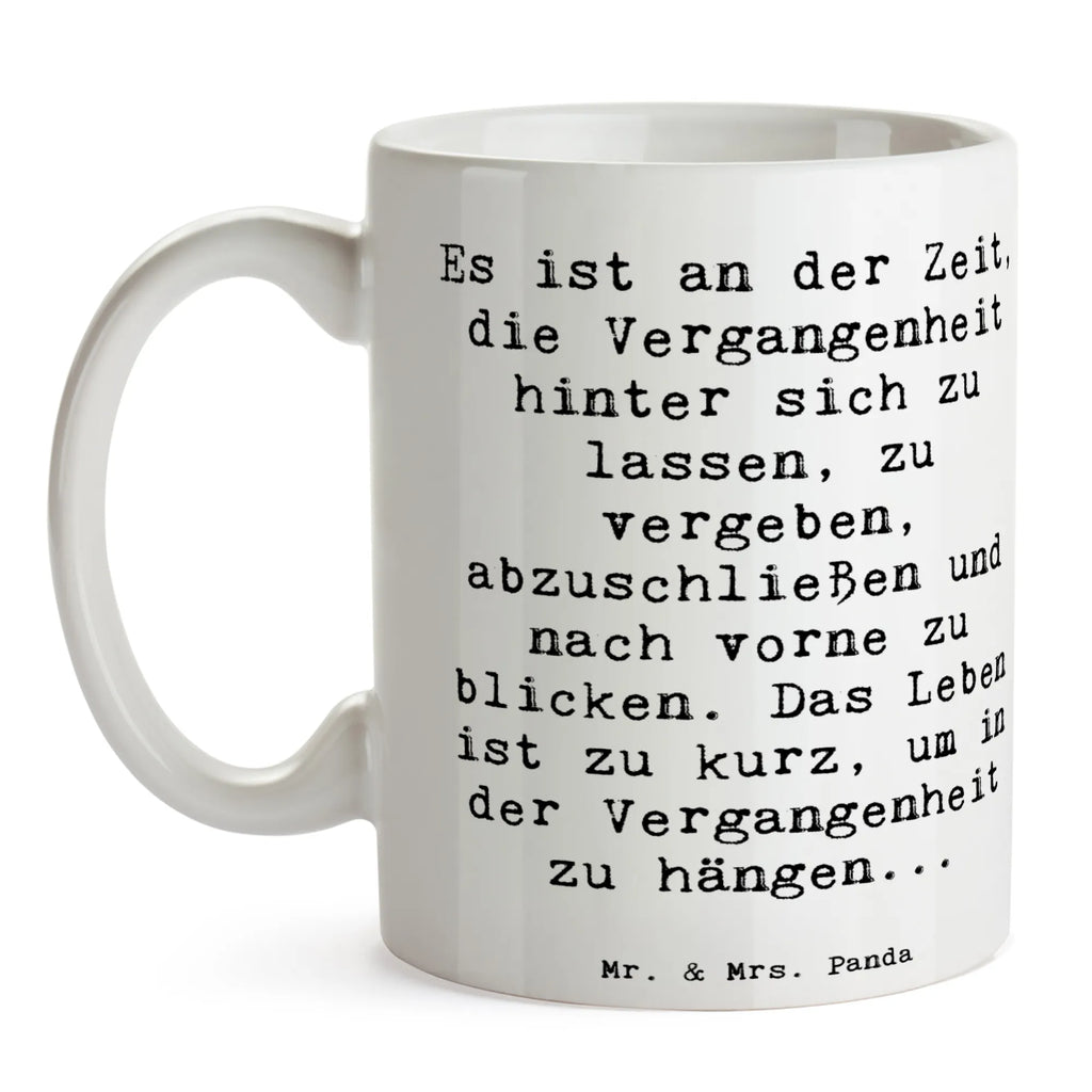 Tasse Spruch Vergebung und Zukunft Tasse, Kaffeetasse, Teetasse, Becher, Kaffeebecher, Teebecher, Keramiktasse, Porzellantasse, Büro Tasse, Geschenk Tasse, Tasse Sprüche, Tasse Motive, Kaffeetassen, Tasse bedrucken, Designer Tasse, Cappuccino Tassen, Schöne Teetassen