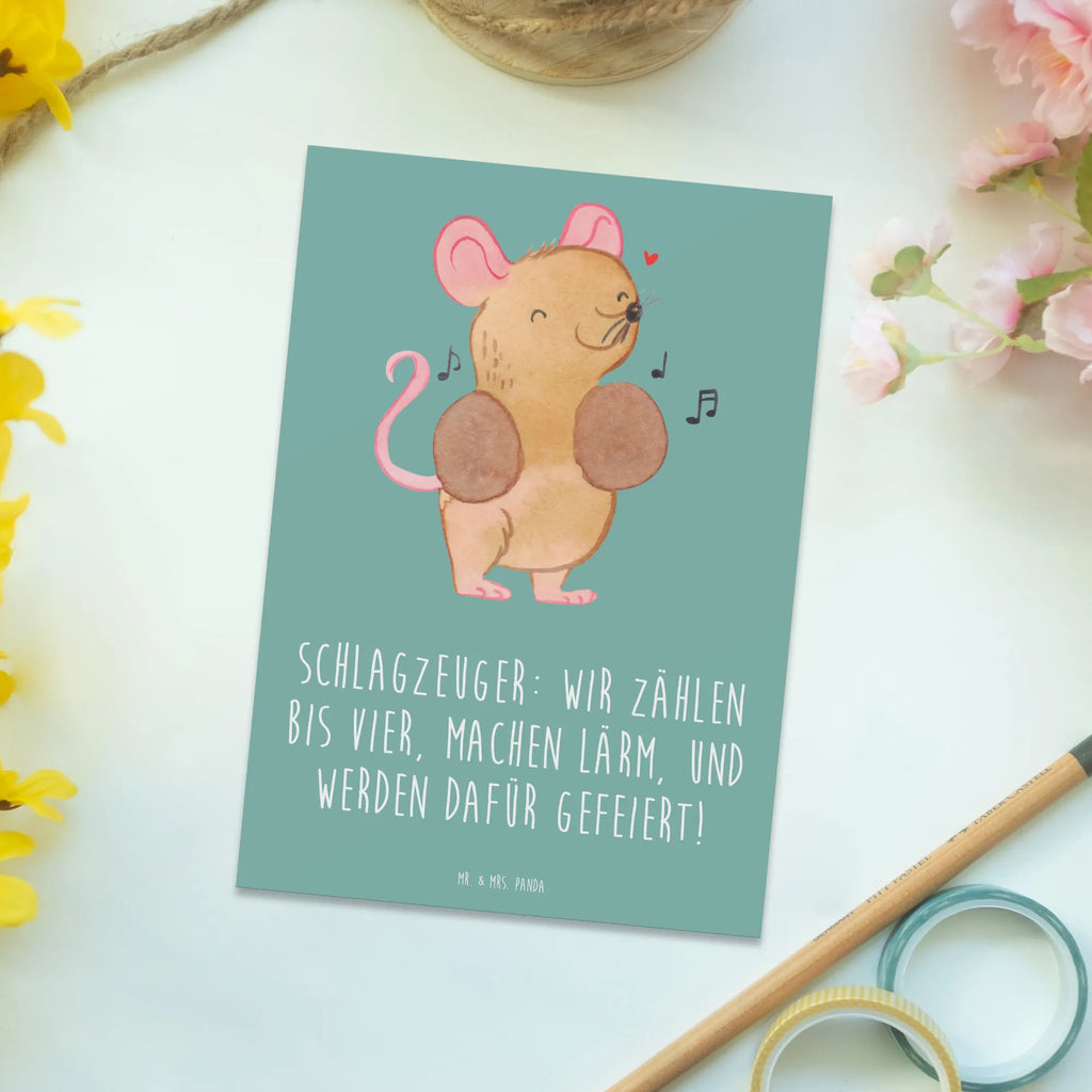 Postkarte Schlagzeuger Stolz Postkarte, Karte, Geschenkkarte, Grußkarte, Einladung, Ansichtskarte, Geburtstagskarte, Einladungskarte, Dankeskarte, Ansichtskarten, Einladung Geburtstag, Einladungskarten Geburtstag, Instrumente, Geschenke Musiker, Musikliebhaber