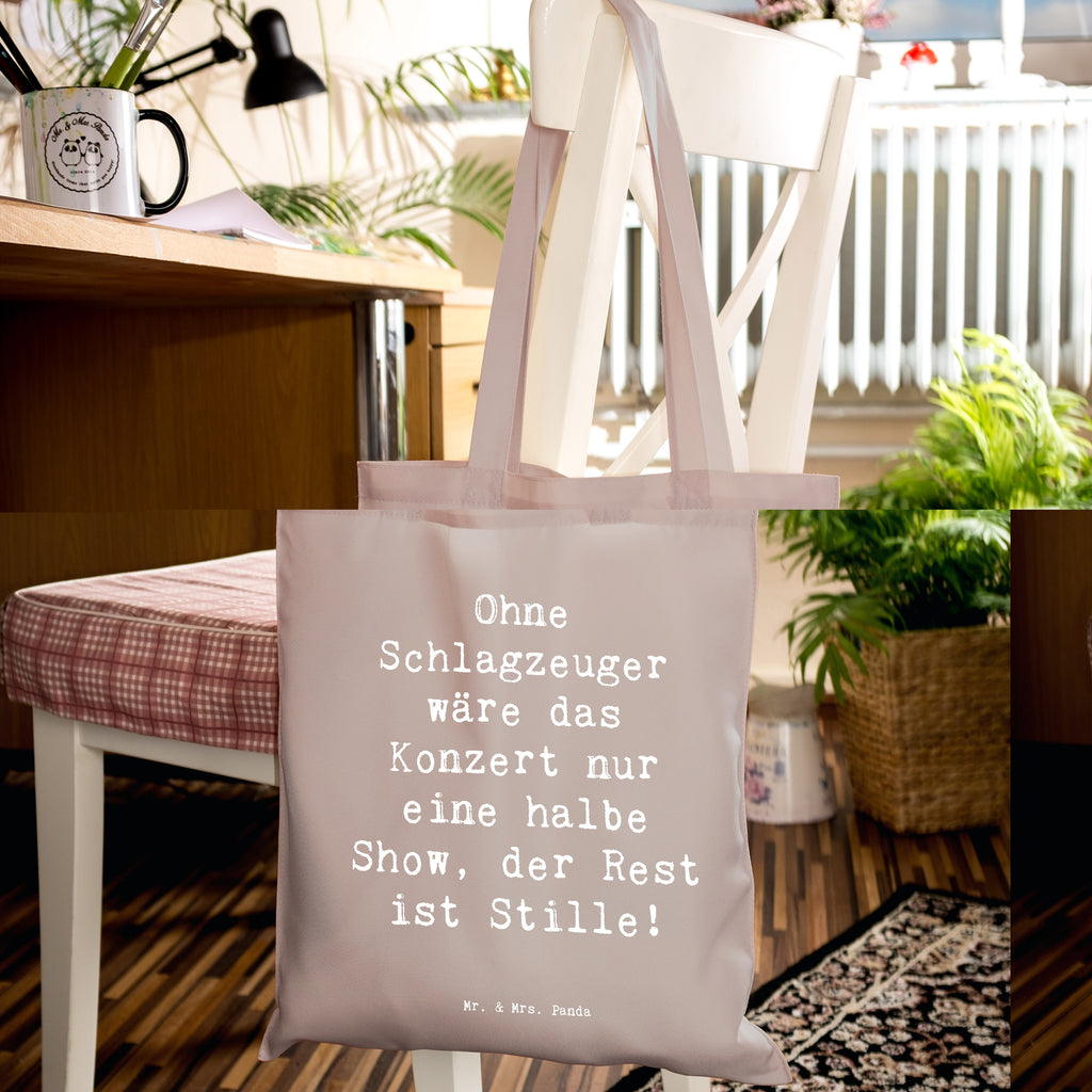 Tragetasche Spruch Schlagzeug Konzert Beuteltasche, Beutel, Einkaufstasche, Jutebeutel, Stoffbeutel, Tasche, Shopper, Umhängetasche, Strandtasche, Schultertasche, Stofftasche, Tragetasche, Badetasche, Jutetasche, Einkaufstüte, Laptoptasche, Instrumente, Geschenke Musiker, Musikliebhaber