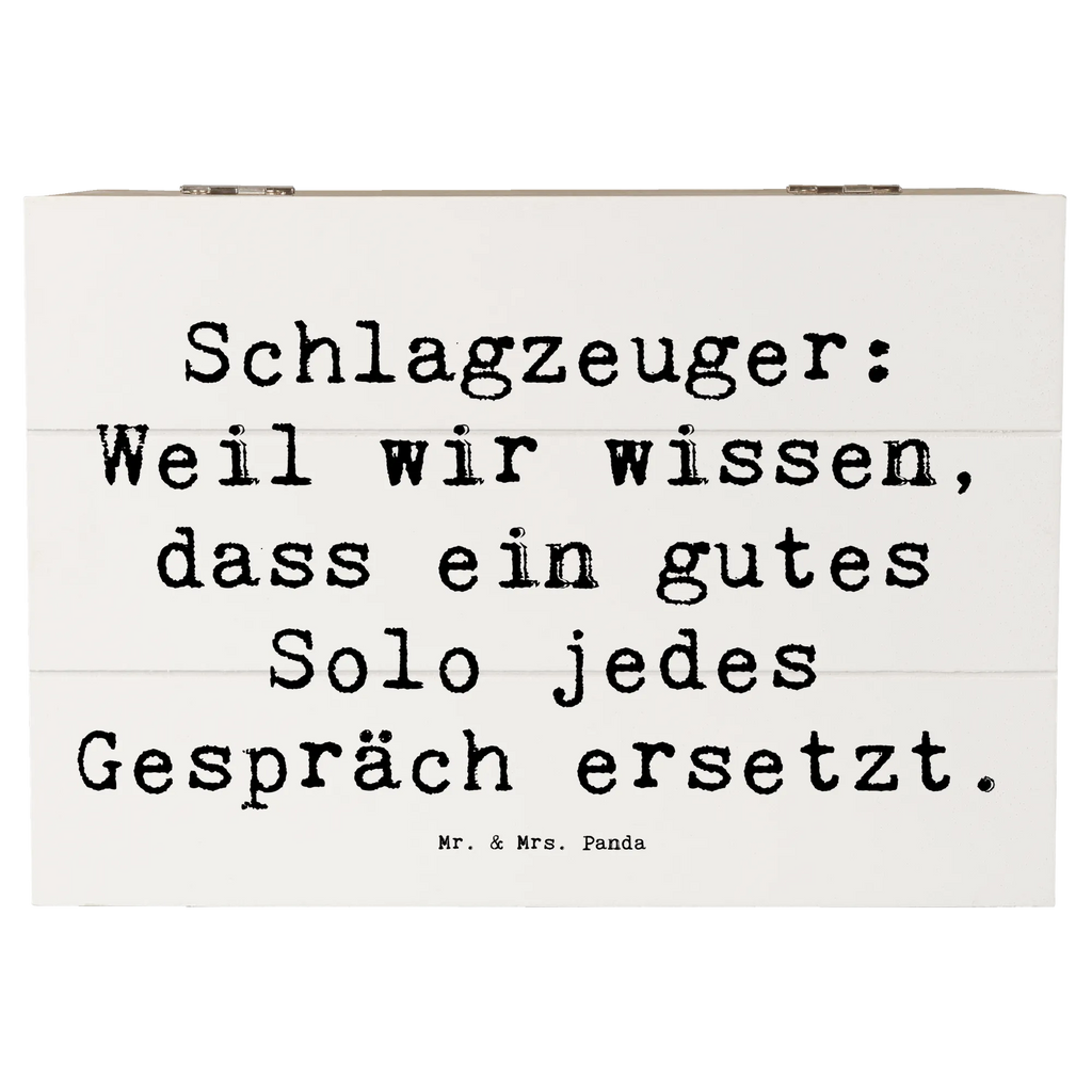 Holzkiste Spruch Schlagzeug Solo Holzkiste, Kiste, Schatzkiste, Truhe, Schatulle, XXL, Erinnerungsbox, Erinnerungskiste, Dekokiste, Aufbewahrungsbox, Geschenkbox, Geschenkdose, Instrumente, Geschenke Musiker, Musikliebhaber