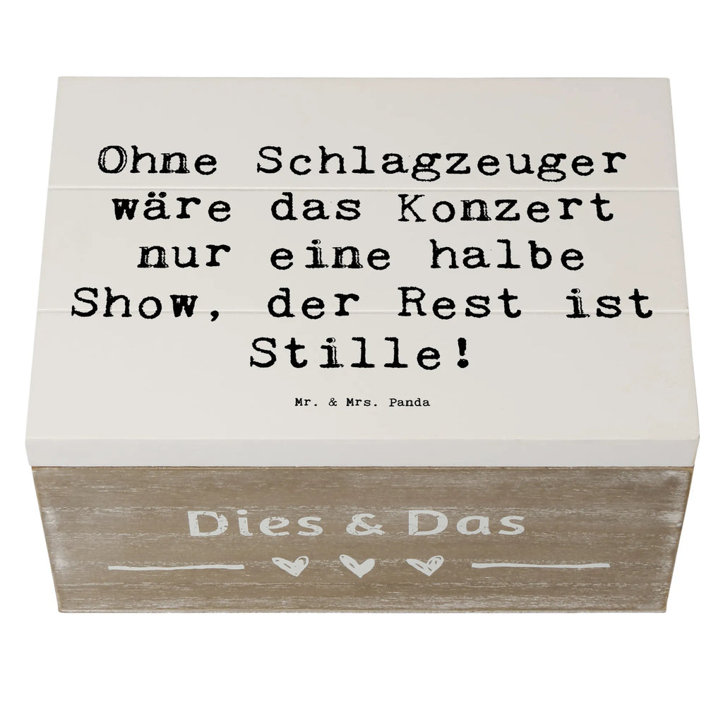 Holzkiste Spruch Schlagzeug Konzert Holzkiste, Kiste, Schatzkiste, Truhe, Schatulle, XXL, Erinnerungsbox, Erinnerungskiste, Dekokiste, Aufbewahrungsbox, Geschenkbox, Geschenkdose, Instrumente, Geschenke Musiker, Musikliebhaber